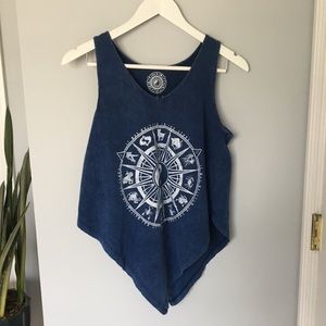 ⚡️Zodiac bandana hem tank